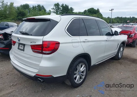 2015 BMW X5 xDrive35I из США, поврежденный, VIN 5UXKR0C55F0K63095